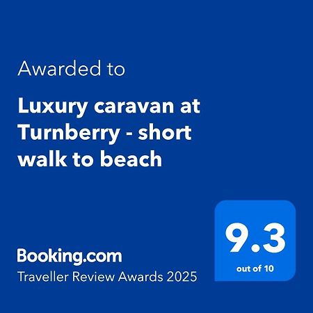 Luxury Caravan At Turnberry - Short Walk To Beach Girvan Ngoại thất bức ảnh